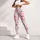 Coral And Charcoal Hearts For Yoga, Pilates, Commutes And Casual Days Leggings - 5
