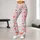 Coral And Charcoal Hearts For Yoga, Pilates, Commutes And Casual Days Leggings - 11