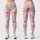 Coral And Charcoal Hearts For Yoga, Pilates, Commutes And Casual Days Leggings - 3