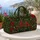 Holiday Holly, Pine and Scarlet Bows for Festive Winter Getaways and Christmas Travel Quilted Weekend Bag - 5