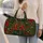 Holiday Holly, Pine and Scarlet Bows for Festive Winter Getaways and Christmas Travel Quilted Weekend Bag - 2