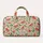 Watermelon and Sage Green Botanicals for Sunny Summer Getaways, Beach Days and Picnics Quilted Weekend Bag - 6