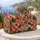 Peach Watermelon And Tropical Leaves For Sunny Orchard Getaways And Beach Escapes Quilted Weekend Bag - 5
