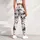 Playful French Bulldog Motifs for Yoga, Pilates, Travel and Everyday Wear Leggings - 5