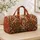 Southwestern Geometric Cats for Desert Getaways and Weekend Travel Quilted Weekend Bag - 4