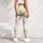 Pastel Planet and Crescent Moon Motifs for Yoga, Pilates and Relaxed Everyday Wear Leggings - 5