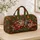 Autumn Coffee Mugs, Apples, Leaves and Cozy Knitwear for Crisp Weekend Cafe Days Quilted Weekend Bag - 4