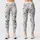 Sage Green Eucalyptus Berry Botanical Yoga Style for Pilates and Everyday Wellness Leggings - 3