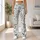 Sage Green Eucalyptus Berry Botanical Yoga Style for Pilates and Everyday Wellness Leggings - 10