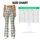 Sage Green Gingham Checks for Yoga Pilates and Everyday Casual Wear Leggings - 7