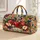 Scarlet Apple Cherry Orchard Harvest for Rustic Weekend Getaways and Autumn Travel Quilted Weekend Bag - 1