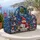 Cheerful Snowmen And Snowflakes For Cozy Winter Getaways And Festive Holiday Travel Quilted Weekend Bag - 5