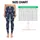 Navy And Ivory Starburst Motifs For Yoga, Pilates, Studio Days, And Everyday Errands Leggings - 1