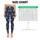 Navy And Ivory Starburst Motifs For Yoga, Pilates, Studio Days, And Everyday Errands Leggings - 3