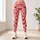 Red Heart Motif for Yoga, Pilates, and Everyday Romantic Style Leggings - 4