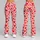 Red Heart Motif for Yoga, Pilates, and Everyday Romantic Style Leggings - 9