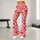 Red Heart Motif for Yoga, Pilates, and Everyday Romantic Style Leggings - 10