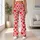 Red Heart Motif for Yoga, Pilates, and Everyday Romantic Style Leggings - 11