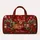 Crowned Reindeer, Gifts and Snowy Fir Trees for Cozy Christmas Winter Getaways Quilted Weekend Bag - 6