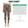 Navy And Tangerine Diamond Checks For Yoga, Pilates, Commuting And Everyday City Style Leggings - 1