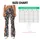 Navy And Tangerine Diamond Checks For Yoga, Pilates, Commuting And Everyday City Style Leggings - 7