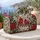 Winter Cardinals, Holly and Pinecones for Cozy Cabin Seasonal Holiday Travel Getaways Quilted Weekend Bag - 5
