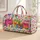 Colorful Gift Bags, Bows and Stars for Festive Holiday Shopping and Weekend Getaways Quilted Weekend Bag - 1