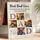 Personalized DAD Photo Collage Canvas – Custom 4 Photo Best Dad Ever Art with Kids Names, Christmas Gift for Father - 2