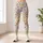 Ivory Wildflower Sprigs for Yoga, Pilates, and Everyday Spring Comfort Wear for Women Leggings - 4