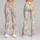 Ivory Wildflower Sprigs for Yoga, Pilates, and Everyday Spring Comfort Wear for Women Leggings - 9
