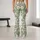 Daisy Flowers in Sage Green for Yoga, Pilates, Commutes, Weekend Errands and Everyday Wear Leggings - 10