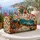 Autumn Mountain Road Trip with Lake, Compass and Fall Foliage for Scenic Getaways Quilted Weekend Bag - 5