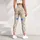 Soft Pastel Wildflower Blooms for Yoga, Pilates, and Everyday Spring Style for Women Leggings - 5
