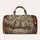 Colorful Owl Couple with Pinecones and Winter Florals for Cozy Nature-Loving Getaways Quilted Weekend Bag - 6