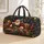 Santa Tailor Workshop Christmas Sewing Scene for Festive Holiday Travel and Craft Lovers Quilted Weekend Bag - 1