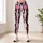 Pink Heart Stripes for Yoga, Pilates, Shopping and Everyday Casual Style Leggings - 4