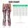 Pink Heart Stripes for Yoga, Pilates, Shopping and Everyday Casual Style Leggings - 7