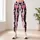 Pink Heart Stripes for Yoga, Pilates, Shopping and Everyday Casual Style Leggings - 6