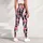 Pink Heart Stripes for Yoga, Pilates, Shopping and Everyday Casual Style Leggings - 4