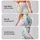 Colorful Crescent Moon Motifs on Charcoal for Yoga, Pilates, and Everyday Activewear Leggings - 2