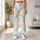 Colorful Crescent Moon Motifs on Charcoal for Yoga, Pilates, and Everyday Activewear Leggings - 11
