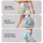 Colorful Crescent Moon Motifs on Charcoal for Yoga, Pilates, and Everyday Activewear Leggings - 8