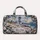 Winter Lighthouse Coast, Blue Butterflies and Botanicals for Cozy Seaside Getaways Quilted Weekend Bag - 6