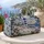 Winter Lighthouse Coast, Blue Butterflies and Botanicals for Cozy Seaside Getaways Quilted Weekend Bag - 5
