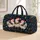 Santa Hat Christmas Chickens for Cozy Winter Getaways and Festive Holiday Travel Quilted Weekend Bag - 1