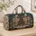French Palace Christmas Garden Scene for Elegant Holiday Getaways and Winter Travel Quilted Weekend Bag - 4