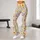 Cheerful Orange Daisy And Red Heart Florals For Yoga, Pilates And Everyday Outings Leggings - 10