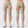 Cheerful Orange Daisy And Red Heart Florals For Yoga, Pilates And Everyday Outings Leggings - 3