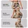 Dachshund Paw Prints and Bones for Dog Lovers, Yoga, Gym and Weekend Outdoor Runs Leggings - 8