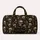 Vintage Sepia Skulls for Halloween Travel, Gothic Style and Dark Academia Getaways Quilted Weekend Bag - 6